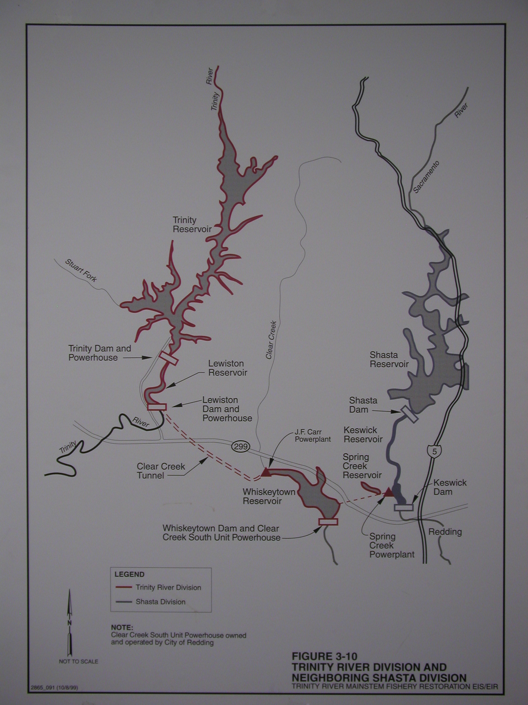 Trinity River Division Schematic